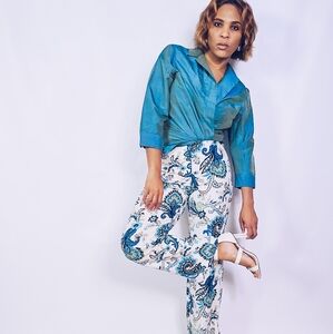 Liz Claiborne Paisley Pants
